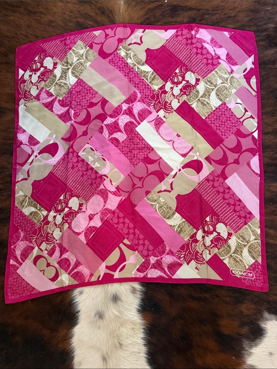 Coach Accessories - Coach Silk Scarf